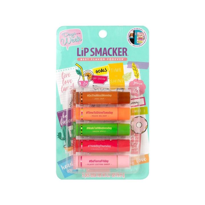 Smackers Lip Smacker Days Of The Week - Work 5pc - 0.7oz,