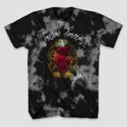Men's Smashing Pumpkins Short Sleeve Graphic T-shirt - Black Wash/gray Wash