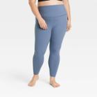 Women's Plus Size Elongate High-rise 7/8 Leggings - All In Motion Navy Blue