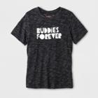 Kids' Short Sleeve Buddies Forever Graphic T-shirt - Cat & Jack Black Xs, Kids Unisex