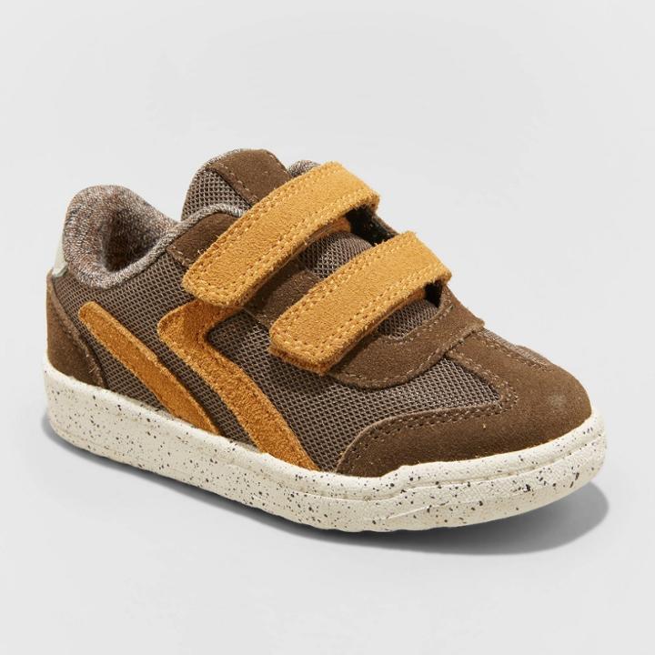 Toddler Wide Width Nevada Apparel Sneakers - Cat & Jack Brown