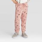 Toddler Girls' Fruit Print Sweatpants - Art Class Pink 12m, Toddler Girl's