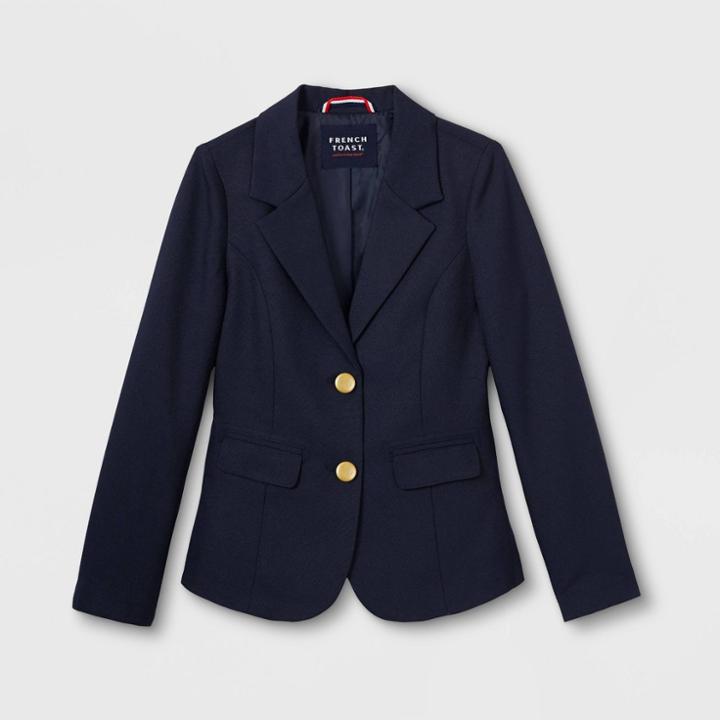 French Toast Girls' Uniform Blazer - Navy