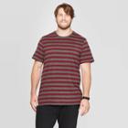 Petitemen's Big & Tall Jacquard Standard Fit Short Sleeve Novelty T-shirt - Goodfellow & Co Pomegranate Mystery 3xbt, Red