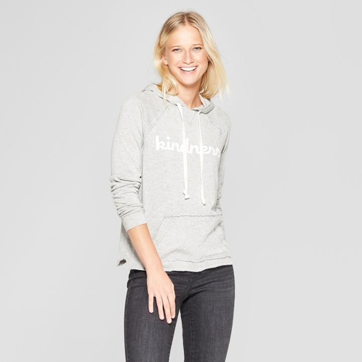 Women's Kindness Graphic Hoodie - Grayson Threads (juniors') Heather Gray