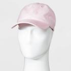 Men's Washed Baseball Hat - Goodfellow & Co Pink One Size,