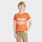 Boys' 'thankful To Be Together' Short Sleeve Graphic T-shirt - Cat & Jack Orange