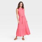 Women's Sleeveless Knit Dress - Knox Rose Pink