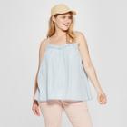 Women's Plus Size Denim Cami - Universal Thread Light Wash