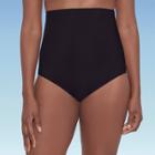 Women's Slimming Control Ultra High Waist Briefs - Dreamsuit By Miracle Brands Black