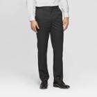 Men's 34 Standard Fit Suit Pants - Goodfellow & Co Black