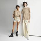 Men's Botanical Dyed Short Sleeve T-shirt - Original Use Tan/sun Print