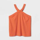 Women's Plus Size Tank Top - Ava & Viv Orange