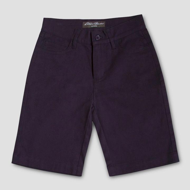 Eddie Bauer Boys' Chino Shorts - Navy