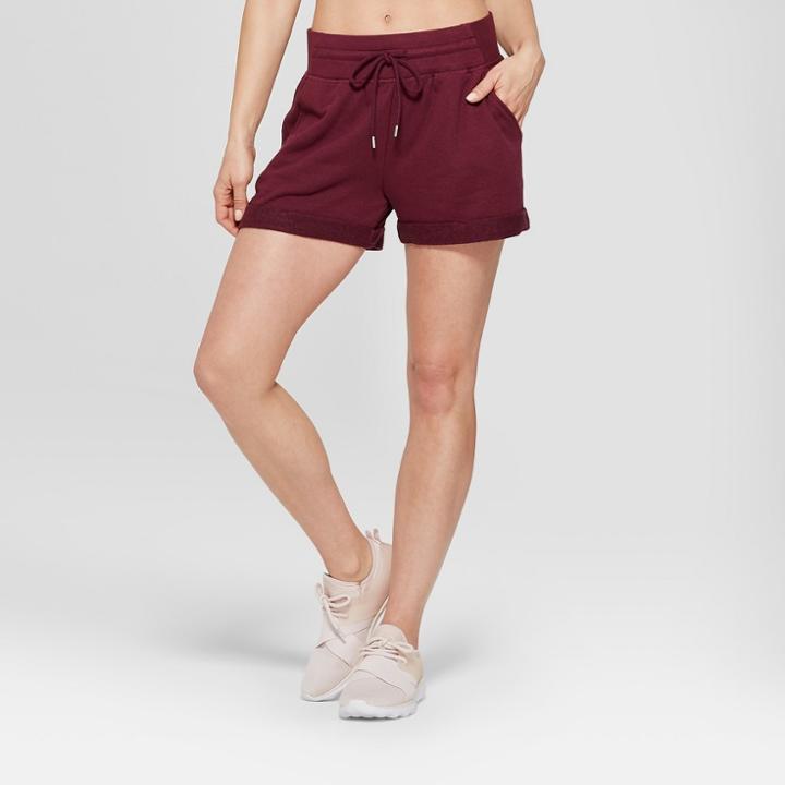 Women's Authentics Shorts - C9 Champion Dark Berry Purple