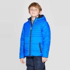 Boys' Reversible Puffer Jacket - C9 Champion Blue L, Boy's,