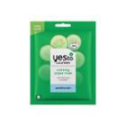Yes To Cucumbers Calming Paper Face Mask - 1ct/0.67 Fl Oz
