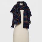 Women's Plaid Woven Scarf - A New Day,