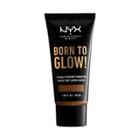 Nyx Professional Makeup Born To Glow Radiant Foundation Mocha - 1.01 Fl Oz, Brown