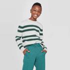 Boys' Long Sleeve Pullover Sweater - Cat & Jack Gray/navy/green