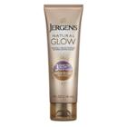 Jergens Natural Glow 3 Days To Glow Moisturizer, Self Tanner Lotion, Medium To Deep Sunless Tanner