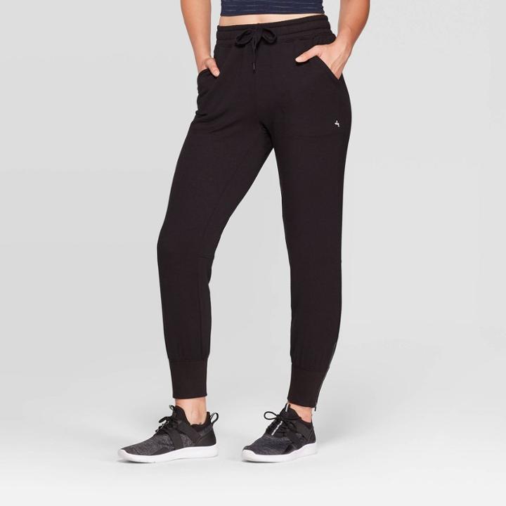 Women's Mid-rise Cozy Jogger Pants - Joylab Black