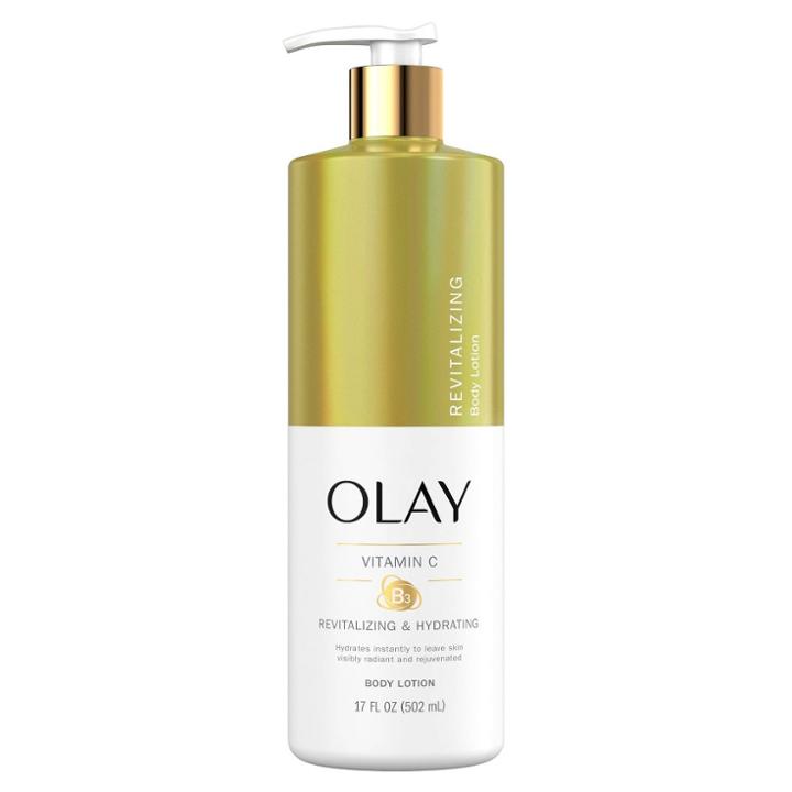Olay Revitalizing & Hydrating Hand And Body Lotion Pump With Vitamin C