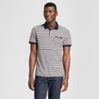 Men's Jacquard Standard Fit Short Sleeve Novelty Polo Shirt - Goodfellow & Co Federal Blue