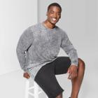 Men's Tall Regular Fit Long Sleeve Boxy T-shirt - Original Use Black