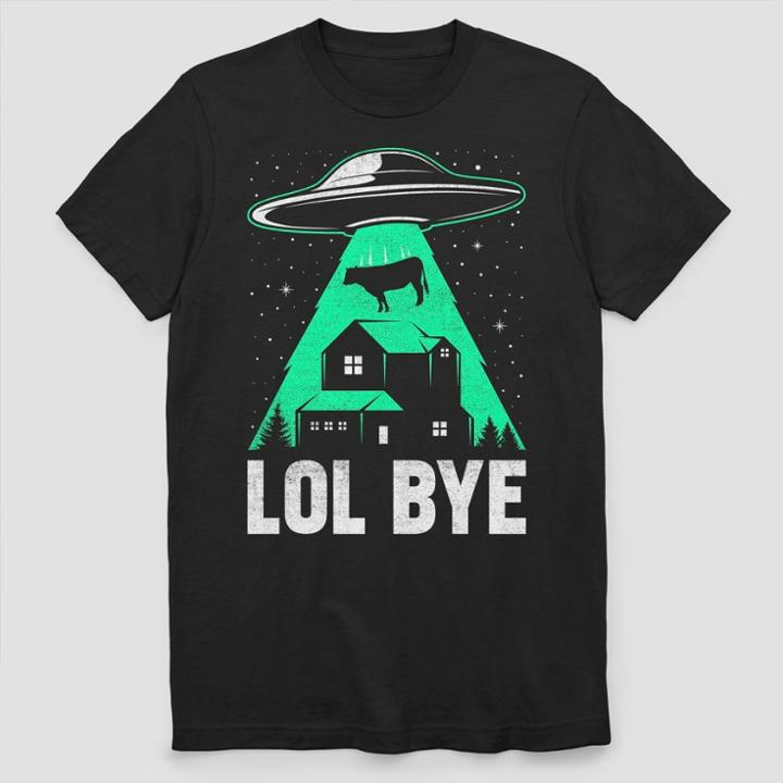 Fifth Sun Men's Short Sleeve Lol Bye T-shirt - Black