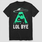 Fifth Sun Men's Short Sleeve Lol Bye T-shirt - Black