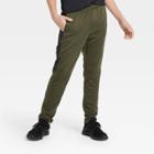 Boys' Track Pants - All In Motion Olive Green Xs, Boy's, Green Green