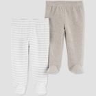 Baby 2pk Pull-on Pants - Just One You Made By Carter's Brown