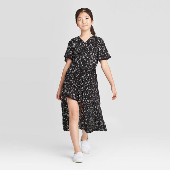 Girls' Walkthru Maxi - Art Class Black/white