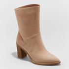 Women's Elaine Mid Shaft Boots - Universal Thread Taupe