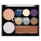 Nyx Professional Makeup Contour Intuitive Palette Jewel Queens - 0.31 Fl Oz, Jewel Queen