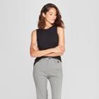 Women's Relaxed Fit Crew Tank - A New Day Black