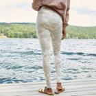 Women's Camo Print High-waisted Leggings - Wild Fable White