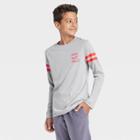 All In Motion Boys' Long Sleeve 'all Day Play' Graphic T-shirt - All In