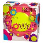 Tangle Teezer Compact Flower Detangling Hair Brush Pink & Yellow