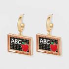 Sugarfix By Baublebar 'chalk That Chalk' Statement Earrings, One Color