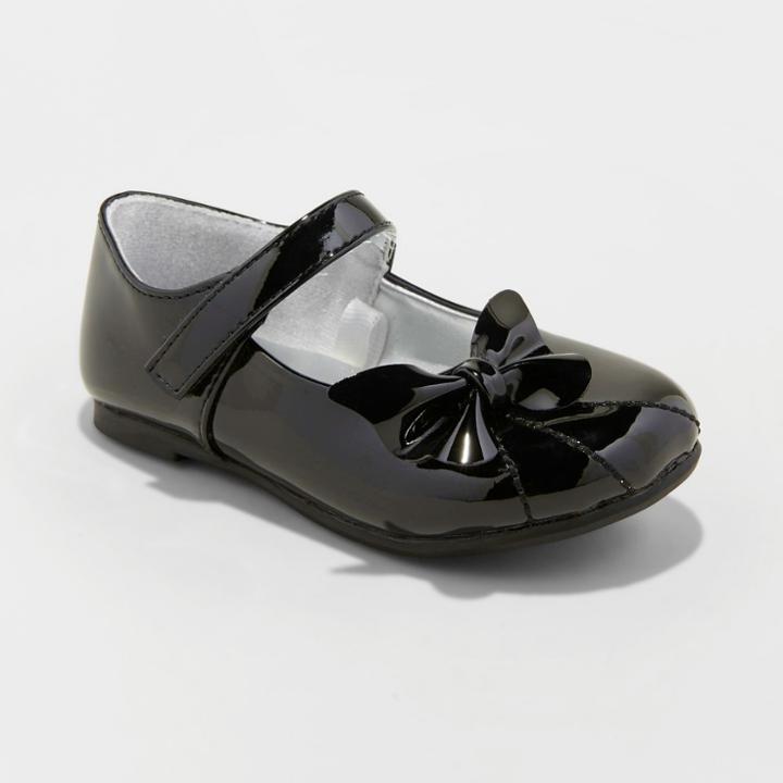 Toddler Girls' Flowers By Nina Morela Mary Jane - Black
