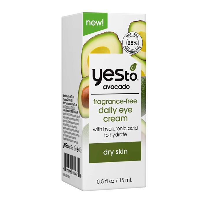 Yes To Avocado Daily Eye Cream - Unscented