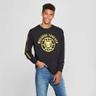 Men's Marvel Black Panther Long Sleeve T-shirt - Black