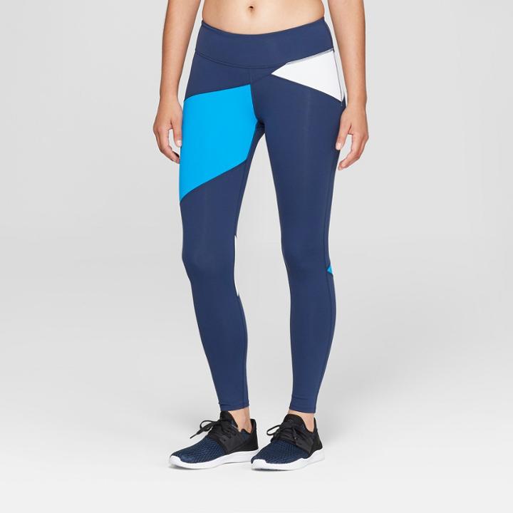 Women's Premium Asymmetrical Color Block Mid-rise Leggings - Joylab