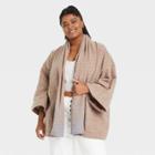 Women's Plus Size Woven Jacket - Universal Thread Brown