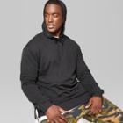Men's Big & Tall Oversized Hooded Sweatshirt - Original Use Black