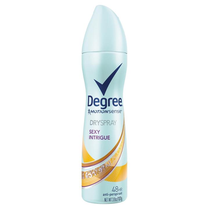 Degree Motionsense Sexy Intrigue Dry Spray Antiperspirant