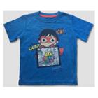 Toddler Boys' Ryan's World Short Sleeve T-shirt - Blue