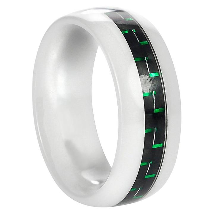 Men's Daxx Anniversary Ring - Green